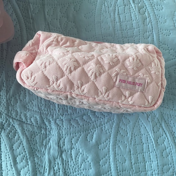 Pink Palm Puff Swimsuit Size S - Picture 4 of 5